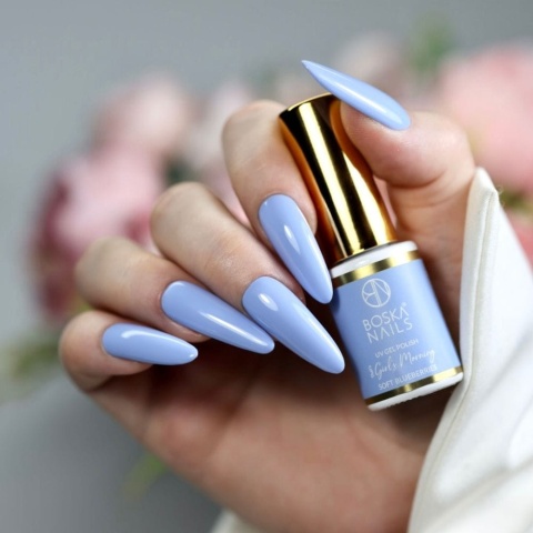 Boska Nails Lakier Hybrydowy That's Girl's Morning Soft Blueberries 564 6 ml – chłodny fiolet