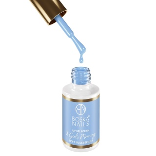Boska Nails Lakier Hybrydowy That's Girl's Morning Soft Blueberries 564 6 ml – chłodny fiolet