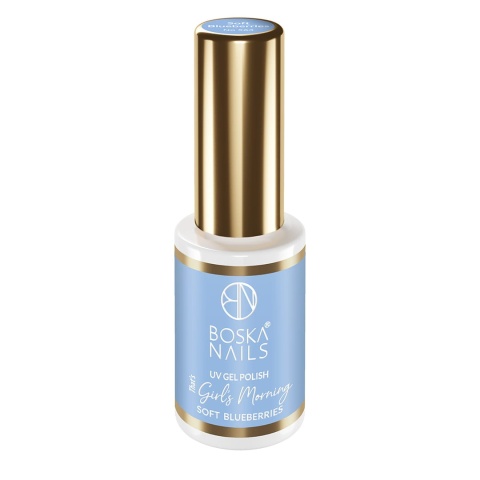 Boska Nails Lakier Hybrydowy That's Girl's Morning Soft Blueberries 564 6 ml – chłodny fiolet