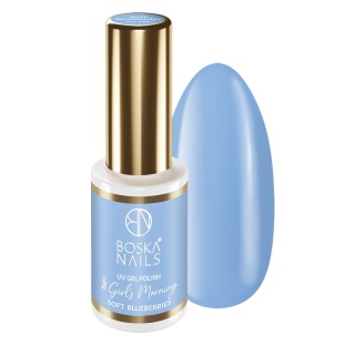 Boska Nails Lakier Hybrydowy That's Girl's Morning Soft Blueberries 564 6 ml – chłodny fiolet