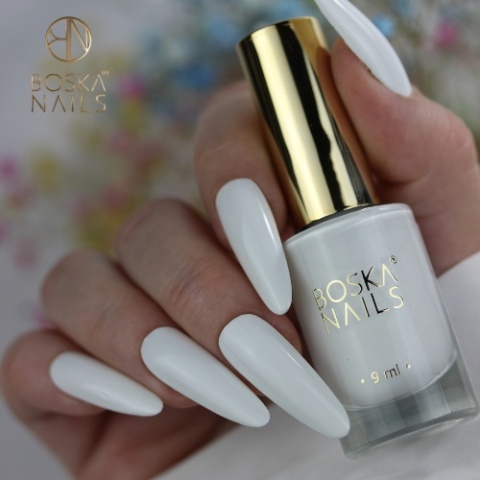 Boska Nails Lakier Klasyczny do Paznokci Anabel nr 657 Biały 9 ml
