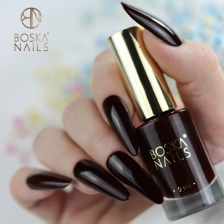 Boska Nails Lakier Klasyczny do Paznokci Bordinia nr 672 Bordowy 9 ml