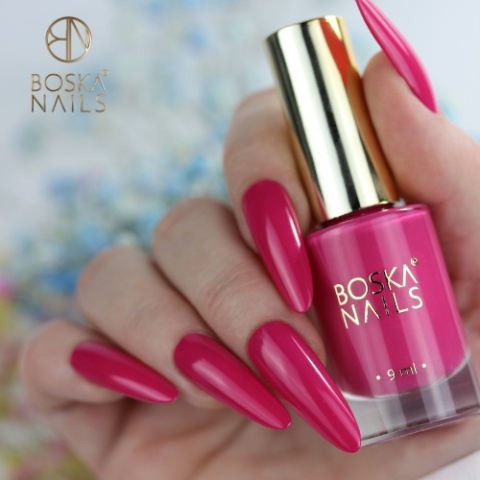 Boska Nails Lakier Klasyczny do Paznokci Serina nr 667 Intensywny Róż 9 ml