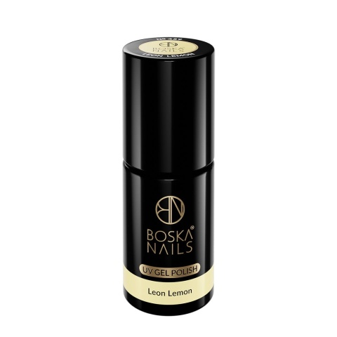 Boska Nails Leon Lemon 459 - masełkowy żółty lakier hybrydowy 6 ml
