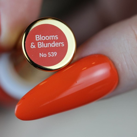 Boska Nails Pomarańczowy Lakier Hybrydowy Odissea Divina Blooms & Blunders 539 6 ml