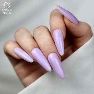 Boska Nails Top Color Lilac Gloss No Wipe – Liliowy Top Hybrydowy 10 ml