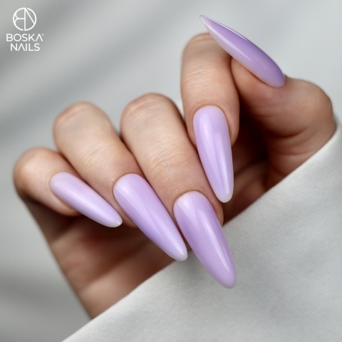 Boska Nails Top Color Lilac Gloss No Wipe – Liliowy Top Hybrydowy 10 ml
