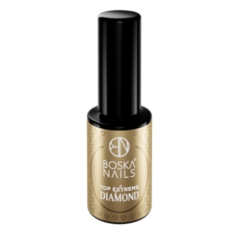 Boska Nails Top Extreme Diamond No Wipe – Top Hybrydowy 10 ml