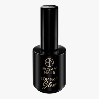 Boska Nails Top No 1 Gloss – Top Hybrydowy Tempered 15 ml