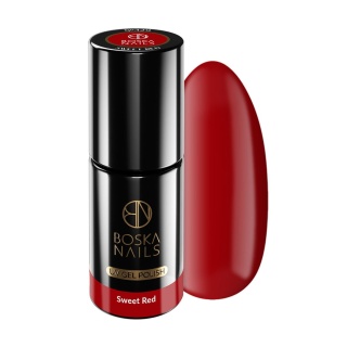 Boska Nails Divine Sweet Red No. 329 – Lakier Hybrydowy Czerwony 6 ml