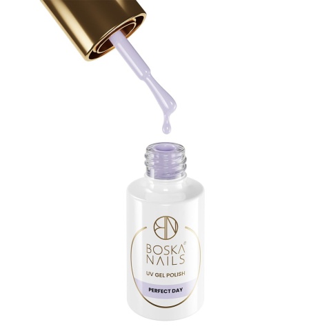 Boska Nails Say Yes Perfect Day No. 417 – Jasnofioletowy Lakier Hybrydowy 6 ml