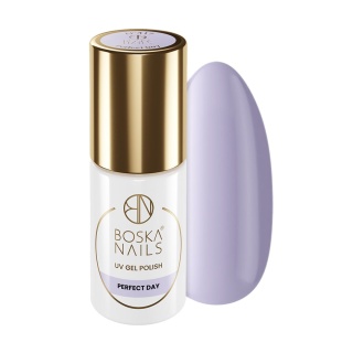 Boska Nails Say Yes Perfect Day No. 417 – Jasnofioletowy Lakier Hybrydowy 6 ml