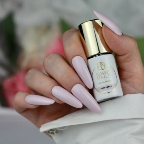Boska Nails Say Yes First Dance No. 412 – Jasnoróżowy Lakier Hybrydowy 6 ml