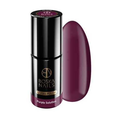 Boska Nails Divine Purple Solution No. 308 – Fioletowy Lakier Hybrydowy 6 ml