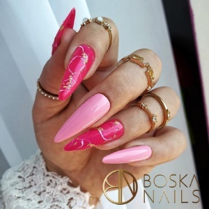 Boska Nails Divine Pink Pillow No. 336 – Różowy Lakier Hybrydowy 6 ml