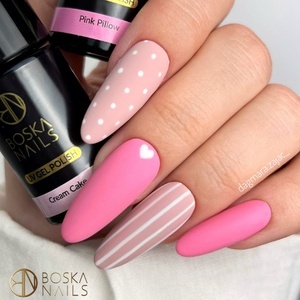Boska Nails Divine Pink Pillow No. 336 – Różowy Lakier Hybrydowy 6 ml