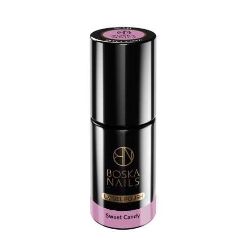 Boska Nails Divine Sweet Candy No. 341 – Pastelowy Różowy Lakier Hybrydowy 6 ml