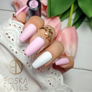 Boska Nails Divine Sweet Candy No. 341 – Pastelowy Różowy Lakier Hybrydowy 6 ml