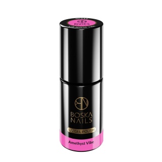 Boska Nails Divine Amethyst Vibe No. 344 – Pastelowy Fioletowy Lakier Hybrydowy 6 ml