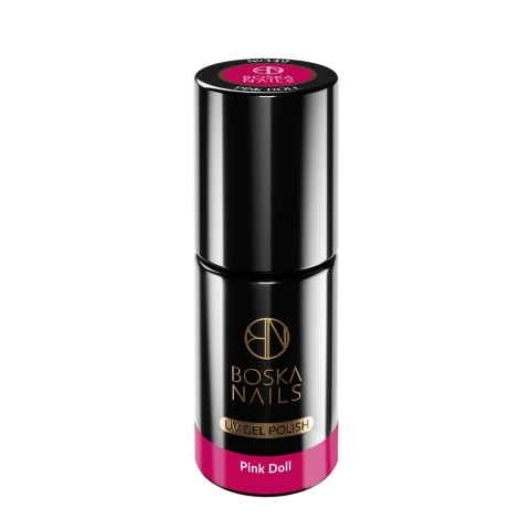 Boska Nails Divine Pink Doll No. 349 – Neonowy Różowy Lakier Hybrydowy 6 ml