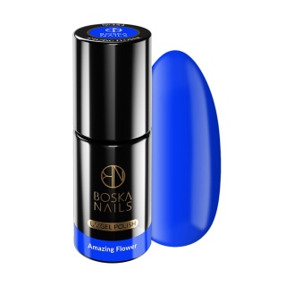 Boska Nails Divine Amazing Flower No. 354 – Ciemnoniebieski Lakier Hybrydowy 6 ml