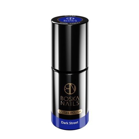 Boska Nails Divine Dark Street No. 356 – Ciemnoniebieski Lakier Hybrydowy 6 ml