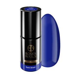 Boska Nails Divine Dark Street No. 356 – Ciemnoniebieski Lakier Hybrydowy 6 ml