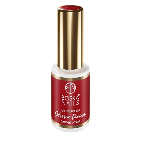 Boska Nails Lakier Hybrydowy Odissea Divina Garden Gossip No. 540 Bordowy 6 ml