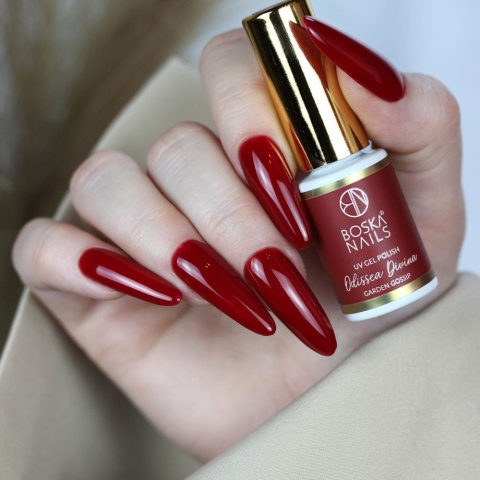 Boska Nails Lakier Hybrydowy Odissea Divina Garden Gossip No. 540 Bordowy 6 ml