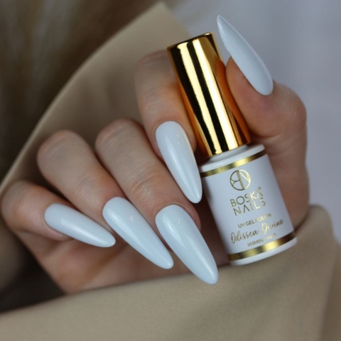 Boska Nails Lakier Hybrydowy Odissea Divina Jasmin Mist No. 541 Biało-Błękitny 6 ml
