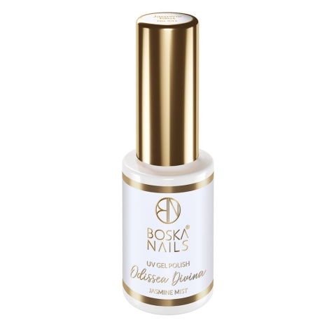 Boska Nails Lakier Hybrydowy Odissea Divina Jasmin Mist No. 541 Biało-Błękitny 6 ml