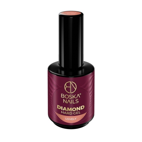 Boska Nails Diamond Hard Gel Lovely No. 282 Żel Budujący w Butelce 15 ml
