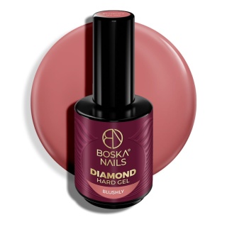 Boska Nails Diamond Hard Gel Nudly No. 280 Żel Budujący w Butelce 15 ml