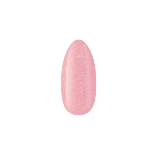 Boska Nails Luxe Base Apricot Wow – Kauczukowa Baza Hybrydowa z Drobinkami 10 ml