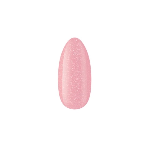 Boska Nails Luxe Base Apricot Wow – Kauczukowa Baza Hybrydowa z Drobinkami 10 ml