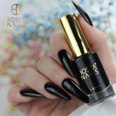 Boska Nails Izaura No. 658 Lakier Klasyczny do Paznokci Czarny 9 ml