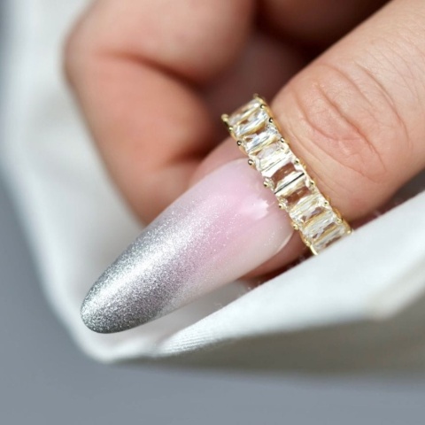 Boska Nails Picassini Metallic Silverinio Żel do Zdobień Srebrny 5 ml