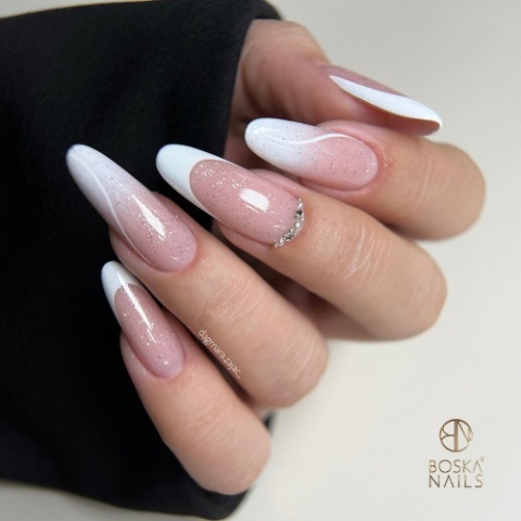Boska Nails Picassini Paint Gel White Żel do Zdobień Biały 5 ml