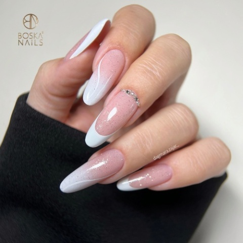 Boska Nails Picassini Paint Gel White Żel do Zdobień Biały 5 ml