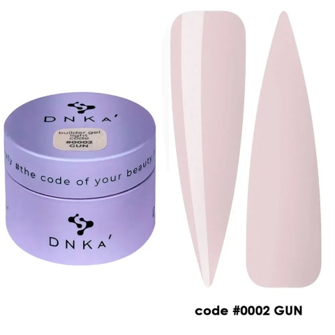 DNKa' Builder Gel Light #0002 Gun 30 ml – Żel Budujący UV/LED