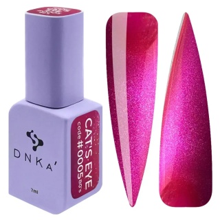 DNKa' Color Gel Polish Cat's Eye #0005 80's 7 ml – Lakier Hybrydowy Cat Eye