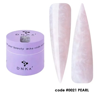 DNKa' Builder Gel #0021 Pearl 15 ml – Żel Budujący z Brokatem