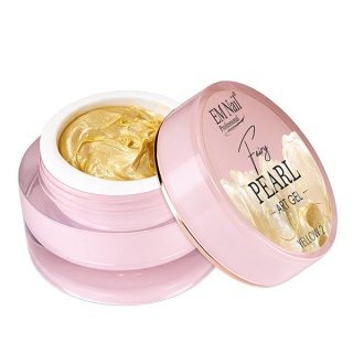 EM Nail Fairy Pearl Art Gel Yellow 2 – Perłowy Żel do Zdobień 3D