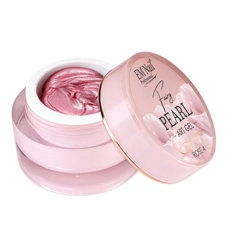 EM Nail Fairy Pearl Art Gel Rose 4 – Perłowy Żel do Zdobień 3D