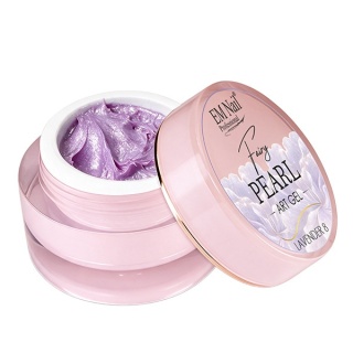 EM Nail Fairy Pearl Art Gel Lavender 8 – Perłowy Żel do Zdobień 3D