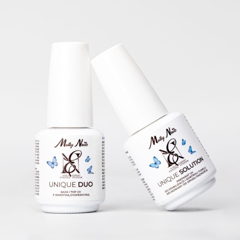 MollyNails Unique Solution by Ewelina Staszak 15 g – Preparat UV do Stabilizacji Tunelu