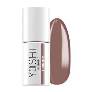 Yoshi Lakier Hybrydowy The Edit Front Row 291 UV LED 6 ml – Nude Karmelowy