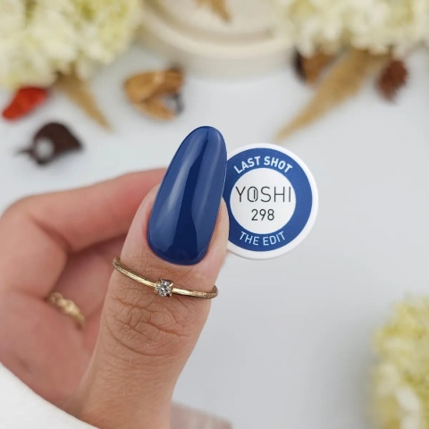 Yoshi Lakier Hybrydowy The Edit Last Shot 298 UV LED 6 ml – Denimowy Niebieski