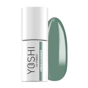 YOSHI Lakier Hybrydowy UV LED Urban Elegance 421- 6 ml – Stonowana Zieleń z Kolekcji Concrete Jungle TPO-FREE