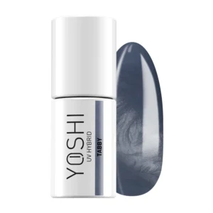 YOSHI Lakier Hybrydowy UV LED Tabby 922 – Chłodny Błękit z Efektem Cat Eye TPO-FREE